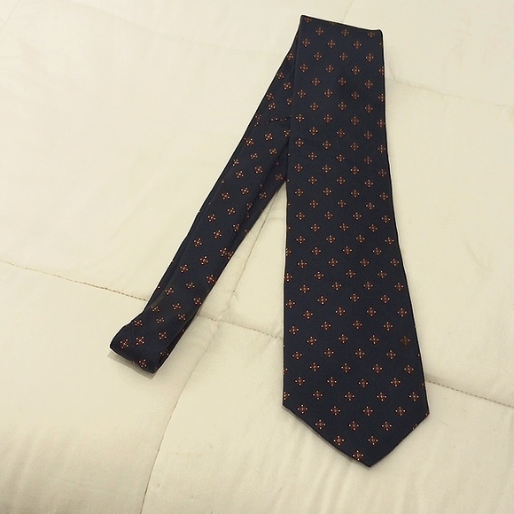 Mens Vintage Bert Pulitzer Silk Tie - Picture 3 of 3